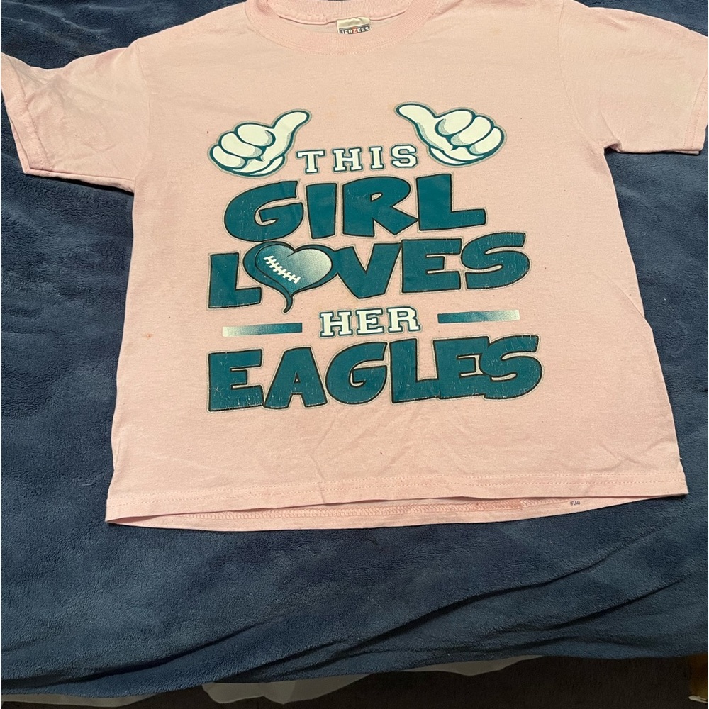 Pink Child Size Small.  E*A*G*L*E*S. T-Shirt